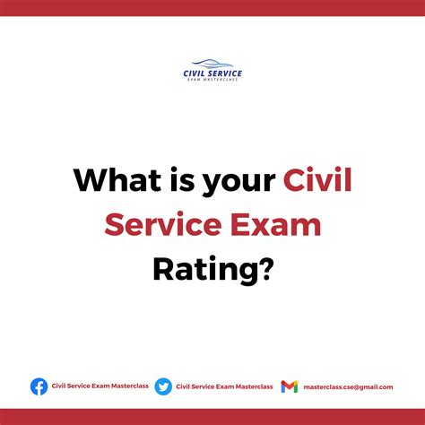 civil service rating|civil service test review.